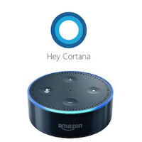 Cortana, Alexa, Microsoft, Amazon